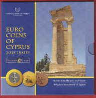 COFFRET EUROS CHYPRE 2015 NEUF FDC - 8 PIECES - Chypre