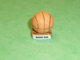 Fèves / Fève / Sports : Balle De Basket Ball ( Mat Et Brillant )     T110 - Deportes