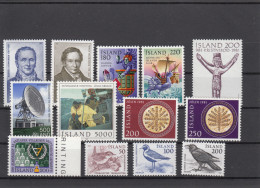 Iceland 1981 - Full Year MNH ** - Années Complètes