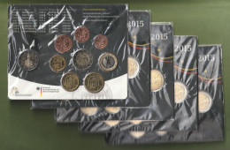 5 COFFRETS EUROS ALLEMAGNE 2015  A-D-F-G- J  NEUF FDC - 40 PIECES - Allemagne