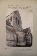 1910's Eglise De Dhuizel Photo Canton De Braine Aisne (02) Tirage Vintage Print - Historische Documenten