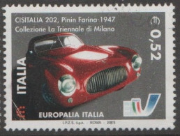 2003 - ITALIA / ITALY - EUROPALIA ITALIA - CISITALIA 202 PININ FARINA - CONGIUNTA BELGIO / JOINT BELGIUM - USATO / USED. - Gezamelijke Uitgaven