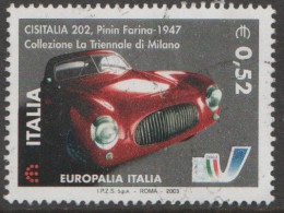 2003 - ITALIA / ITALY - EUROPALIA ITALIA - CISITALIA 202 PININ FARINA - CONGIUNTA BELGIO / JOINT BELGIUM - USATO / USED. - Gezamelijke Uitgaven