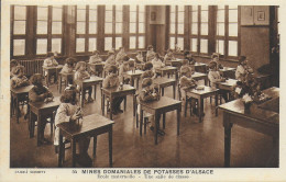 68)  WITTENHEIM - Mines Domaniales De Potasses D' Alsace - Ecole Maternelle  -  Une Salle De Classe - Wittenheim