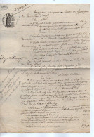 VP22.773 -  SAINT JEAN D'ANGELY - Acte De 1882 - M. PINEAU à NERE Contre M. FLORESTAN, Tailleur De Pierre à NERE - Manuscrits