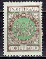 Portugal - Portofreiheitsmarke II / Free Postage Stamp Mi-Nr 2 Ungebraucht Mit Falzrest / MH * (U645) - Nuovi