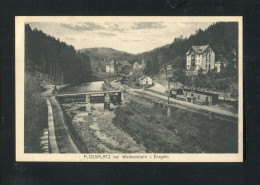 "WOLKENSTEIN I. ERZGEB." 1925, AK "Flossplatz" (3939) - Wolkenstein