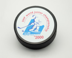 Ice Hockey - Official Puck IIHF World Championship 2000 U20 Pool B Belarus /Minsk/. - Altri & Non Classificati