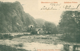 Idar Oberstein Allemagne Deutschland Gefallene Felsen Pont Tunnel Rivière Ed Philipp Demeaux 1905 - Idar Oberstein