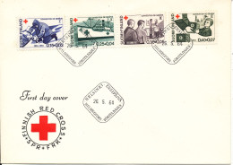 Finland FDC 26-5-1964 Complete Set RED CROSS Stamps With Cachet - FDC