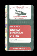 Biglietto Autobus Italia - AIR Extraurbano NA 6  Da Euro 4.30 - Europe
