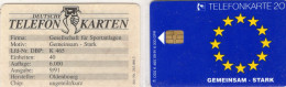 Sport-Anlagen TK K 465/1991 O 20€ 6.000 Exempl. EUROPA Gemeinsam Stark Gesundheit Beratung TC Stars Phonecard Of Germany - K-Series : Serie Clientes