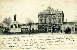 Bruxelles Gare Du Luxembourg - Chemins De Fer, Gares