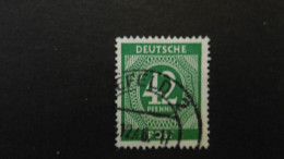 Kontrollrat Mi. 930 Gestempelt Krefeld 12.1946 - Used