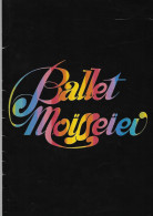 Programme - BALLET MOISSEIEV - 1987 - Ensemble National Danses Populaires URSS - Cabaret - Théâtre MOGADOR - - Programs