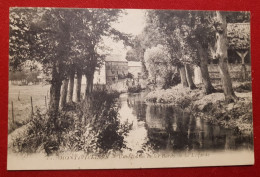 CPA -  Montivilliers  - Un Moulin Et Les Bords De La Lézarde - Montivilliers