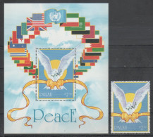 Palau 1991 - Peace - ONU - Flags          (g9409) - Palau