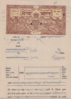 F-EX47212 INDIA REVENUE SEALLED PAPER FREEDOM STATE. 3 ANNAS.  - Autres & Non Classés