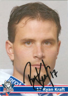 Autogramm Eishockey AK Ryan Kraft EC Kassel Huskies 07-08 NHL Bottineau San Jose Sharks Cleveland Lumberjacks Bottineau - Sport Invernali