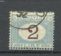 ITALY 1870 Michel 12 Postage Due Portomarke O - Portomarken