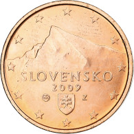 Slovaquie, 2 Euro Cent, 2009, BU, SPL+, Copper Clad Steel - Slovacchia