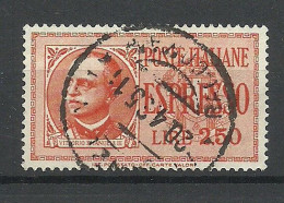 ITALIA ITALY 1933 Michel 436 Espresso Express Eilmarke O - Express Mail