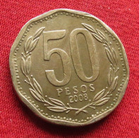 Chile 50 Pesos 2008 KM# 219.2 *VT Chili - Chile