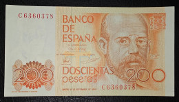 SPAIN- 200 PESETAS 1980. - [ 4] 1975-… : Juan Carlos I