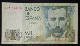 SPAIN- 1000 PESETAS 1979. - [ 4] 1975-… : Juan Carlos I