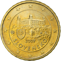 Slovaquie, 10 Euro Cent, BU, 2009, Or Nordique, TTB, KM:98 - Slowakije