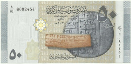 Syria - 50 Syrian Pounds - 2021 / AH 1442 - Pick 112.NEW - Unc. - Serie S/01 - Syrien