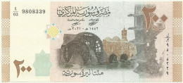 Syria - 200 Syrian Pounds - 2021 / AH 1442 - Pick 114.NEW - Unc. - Serie L/03 - Siria