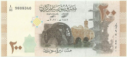 Syria - 200 Syrian Pounds - 2021 / AH 1442 - Pick 114.NEW - Unc. - Serie L/03 - Syrien