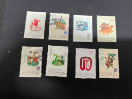 (stamp 17-12-2023) USED (tamponner) - Christmas Islands (selection Of 8 Different Scarce Stamps) - Christmas Island