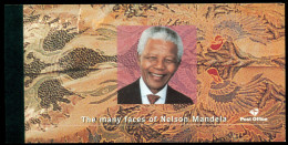 South Africa 2001 The Many Faces Of Nelson Mandela Prestige Booklet MUH - Cuadernillos