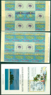 Cocos Keeling Is 1990 Xmas P&S 2x Booklets, $3,4 MUH - Kokosinseln (Keeling Islands)