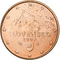 Slovaquie, Euro Cent, 2009, Kremnica, BU, SPL, Cuivre Plaqué Acier, KM:95 - Slowakije