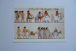 EGYPTE  -  Fresques  -  Arrivée D'une Famille Asiatique - Musées