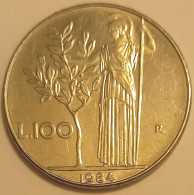 1984 - Italia 100 Lire    ------- - 100 Liras