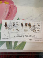 Hong Kong Stamp FDC Horse Race Nurse Penguin Dance Wheelchair - Autres & Non Classés