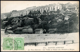 76 NICE HAVRAIS - SAINT ADRESSE - Les Villas Et Palais Des MINISTERES BELGES /  TB - Non Classés