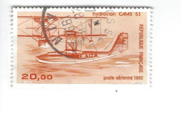 PA 58 Hydravion CAMS 30 Oblitéré 1985 - 1960-.... Matasellados