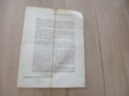 28/03/1814 Pièce Originale Mise En état De Siège Du Département Du Tarn Et Garonne Par Le Gnl Loverdo Peines Insurgé... - Documents