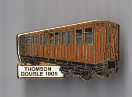 PINS THEME SNCF RAME THOMSON DOUBLE  1905 SIGNE AMC - TGV