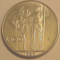 1986 - Italia 100 Lire    ------ - 100 Lire