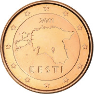 Estonie, Euro Cent, 2011, Vantaa, BU, SPL+, Cuivre Plaqué Acier, KM:61 - Estonie