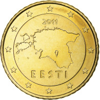 Estonie, 50 Euro Cent, 2011, Vantaa, BU, SPL+, Or Nordique, KM:66 - Estland