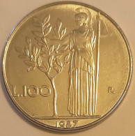 1987 - Italia 100 Lire    ------ - 100 Liras