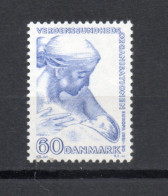 DANEMARK   N° 393   NEUF SANS CHARNIERE  COTE  0.90€    OMS SANTE - Unused Stamps