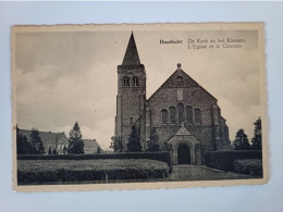 HOUTHULST  DE KERK EN HET KLOOSTER - Houthulst